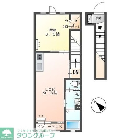 鶴ヶ島市富士見4丁目新築工事Bの物件間取画像